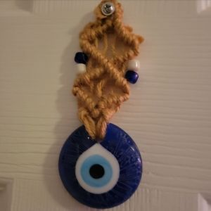Glass Evil Eye Hanger